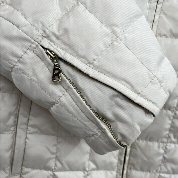Bogner Women's Size Small Goose Down Puffer Jacket Goan Thylmann Ivory - Picture 10 of 16